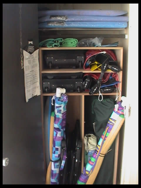 Maui Water Toys Closet
